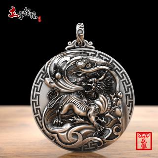 和田玉貔貅圆形项链绝非等闲之辈