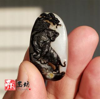 甄玉坊:别把和田玉黑皮俄料当籽料